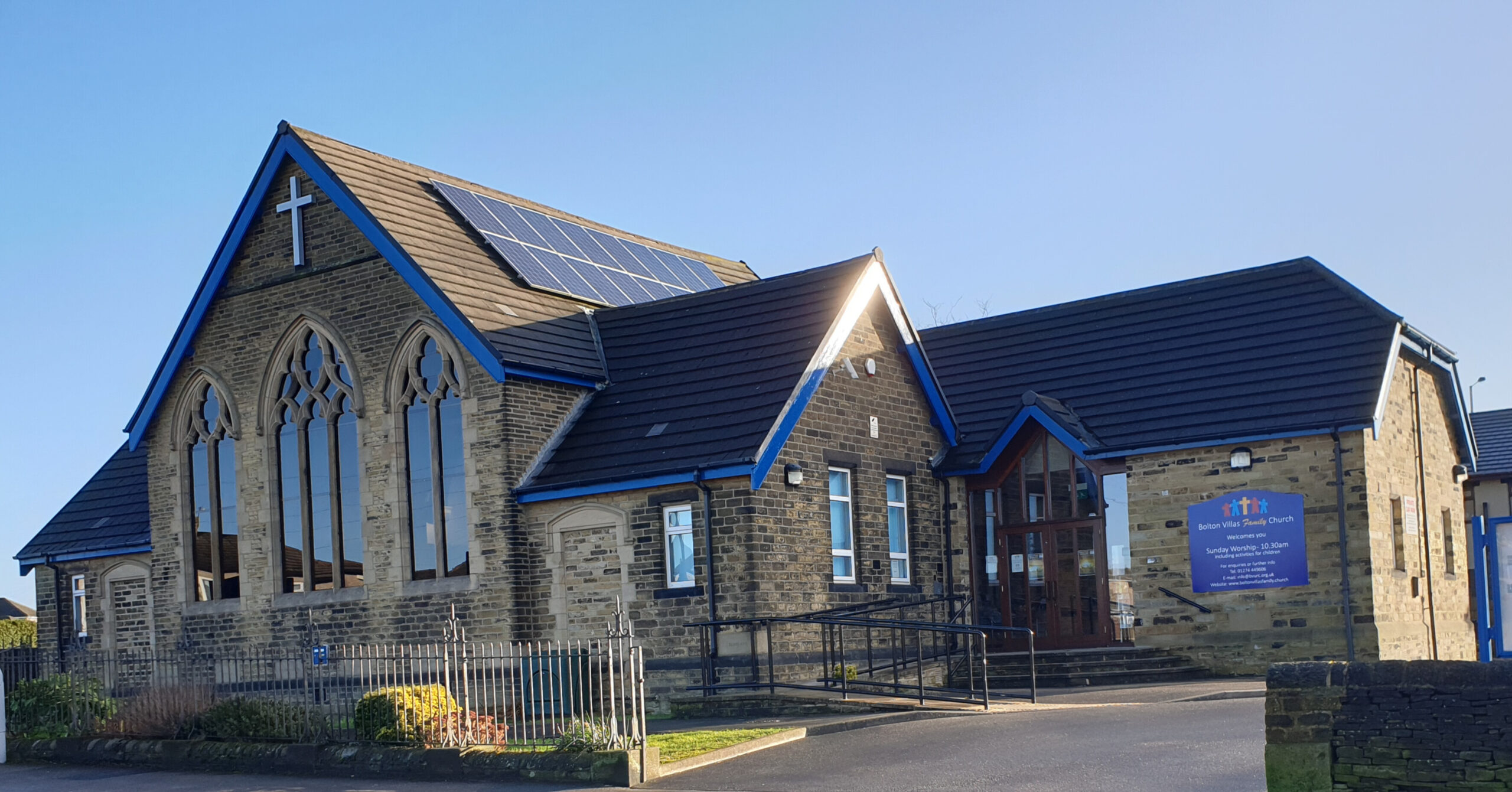 Bolton Villas United Reformed Church Charity banner