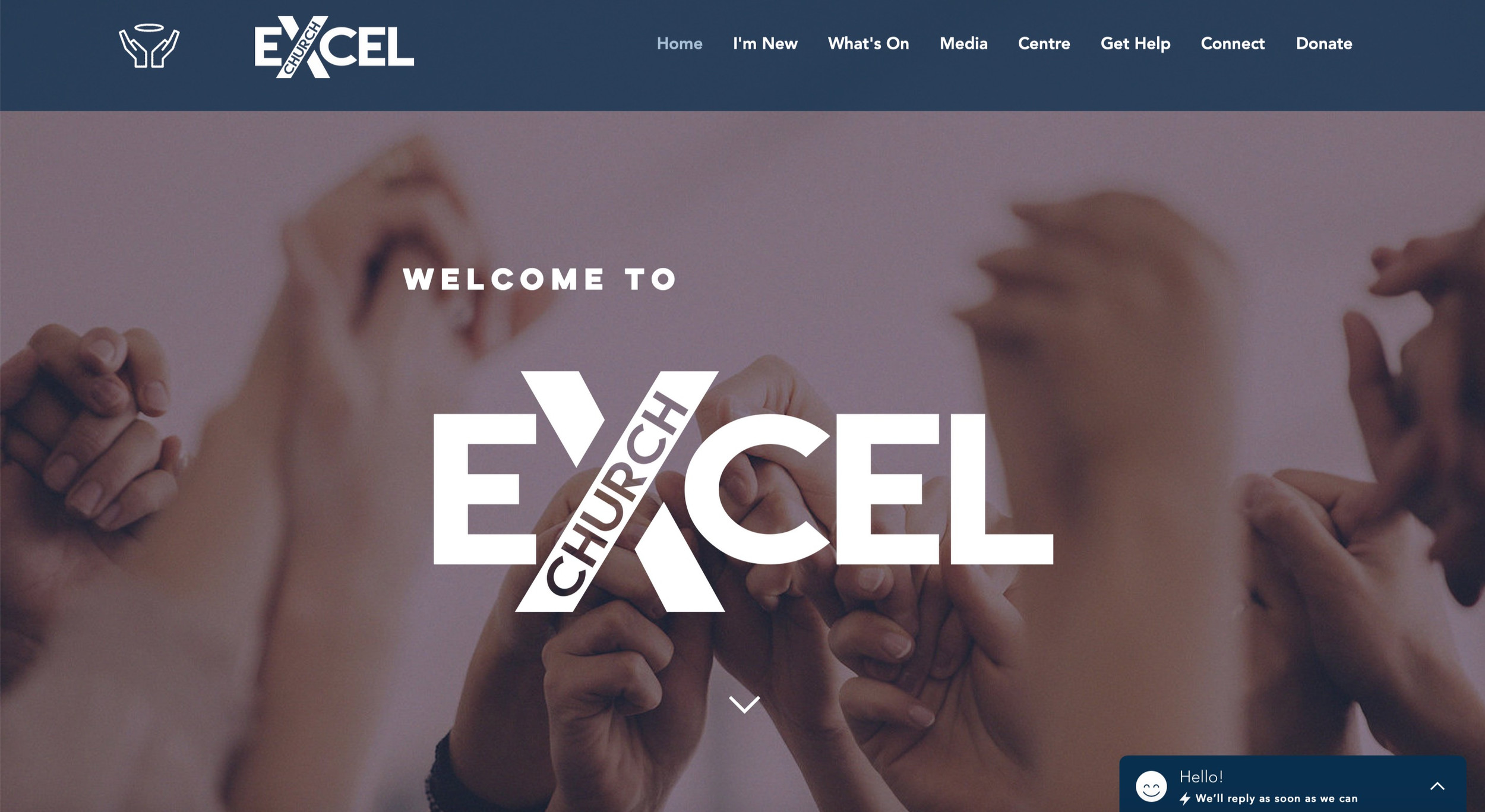 Excel Church banner