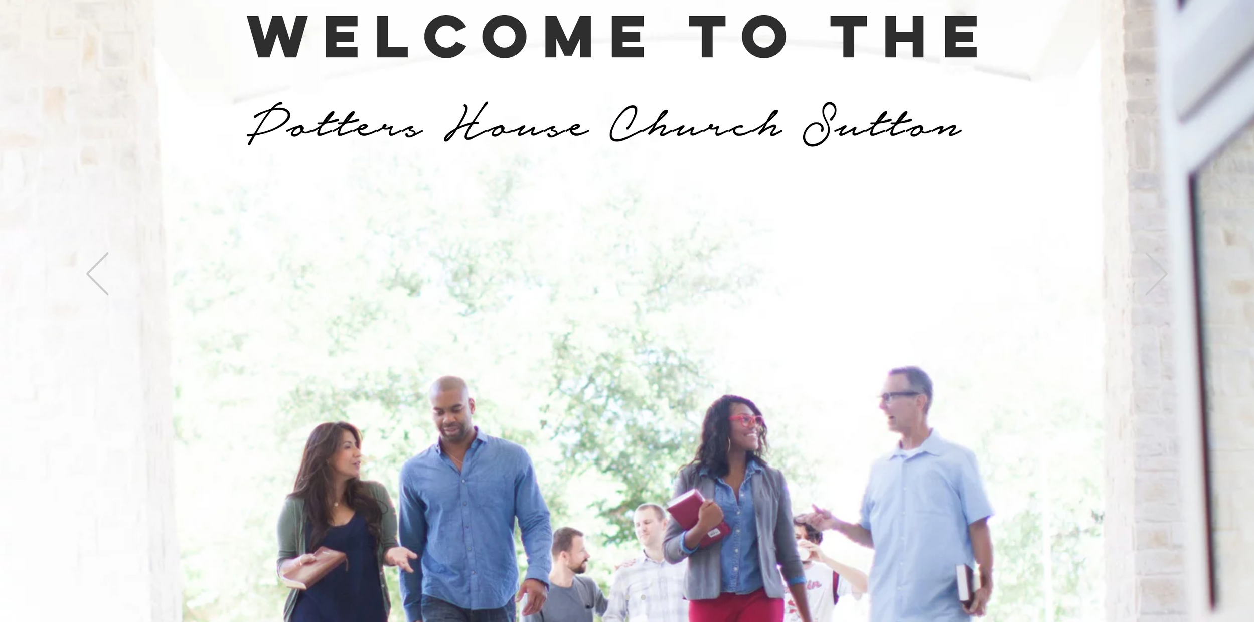 Potters House Christian Fellowship Uk Sutton Church banner