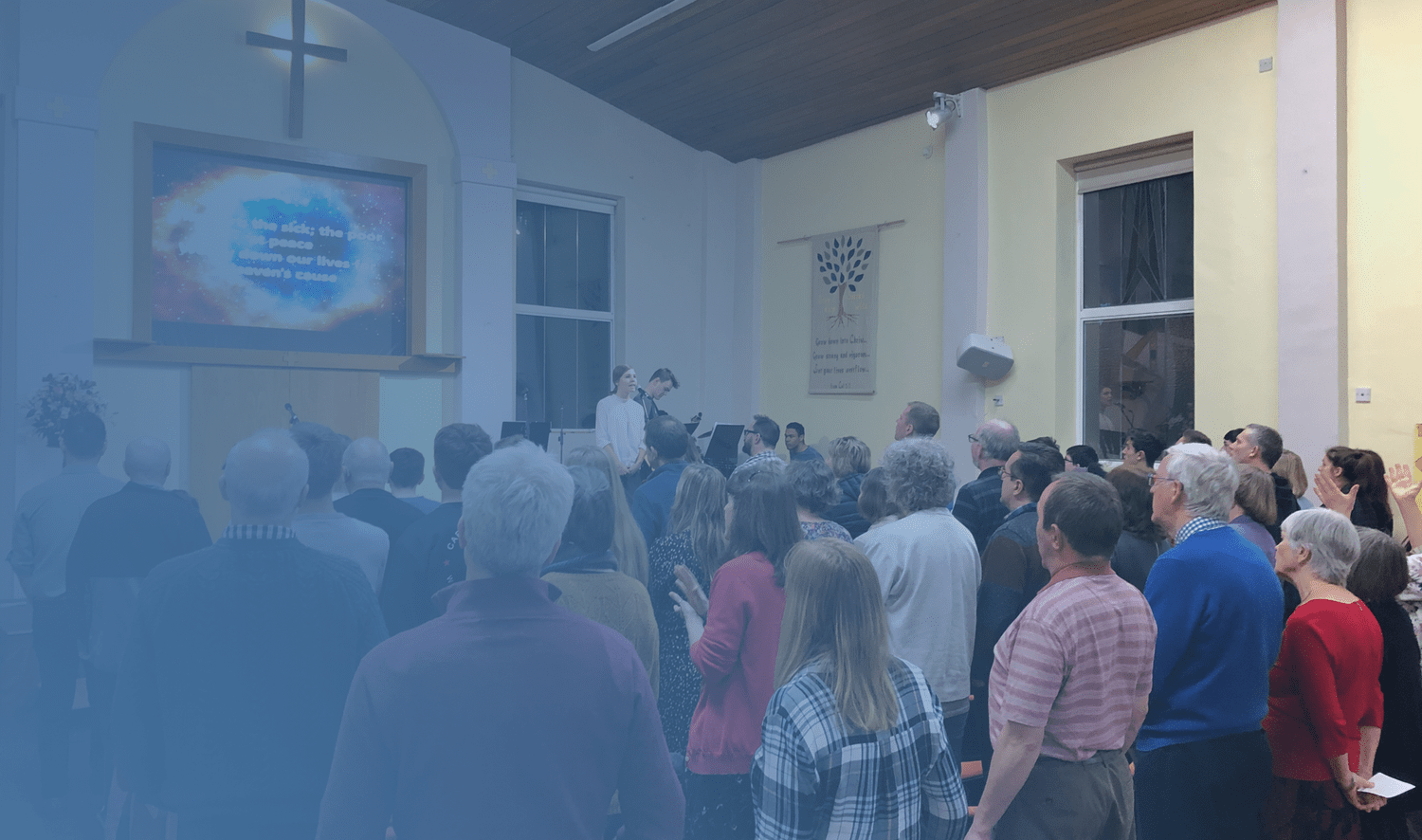 Ampthill Baptist Church banner
