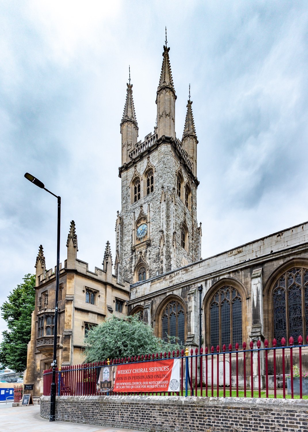 The Parochial Church Council Of The Ecclesiastical Parish Of St. Sepulchre Without Newgate banner