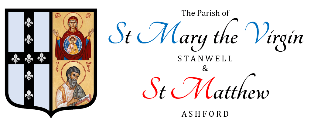 The Parochial Church Council Of The Ecclesiastical Parish Of St Mary The Virgin Stanwell And St Matthew Ashford banner