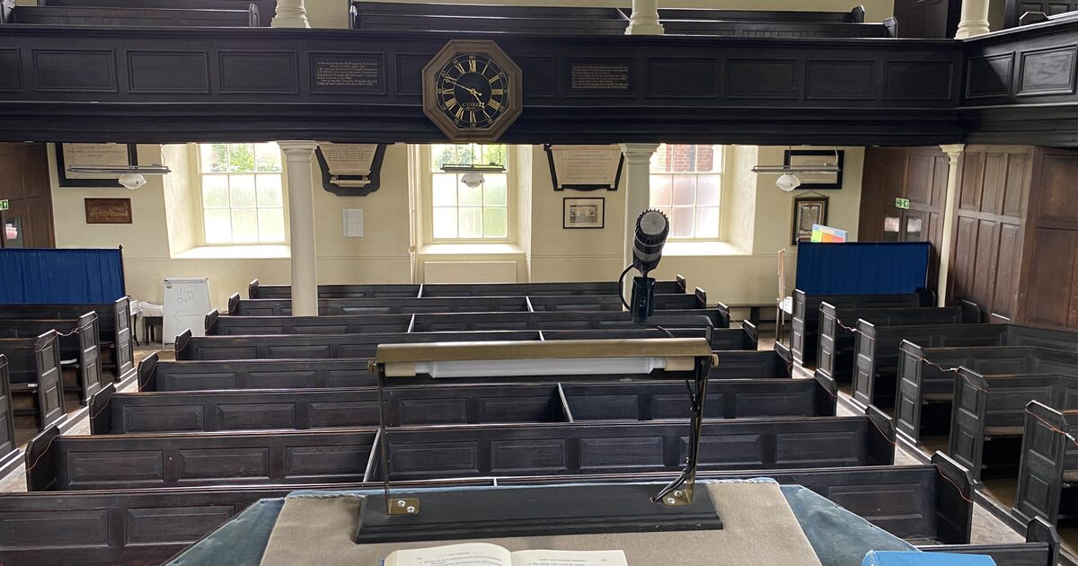 The Old Meeting House Congregational Church banner