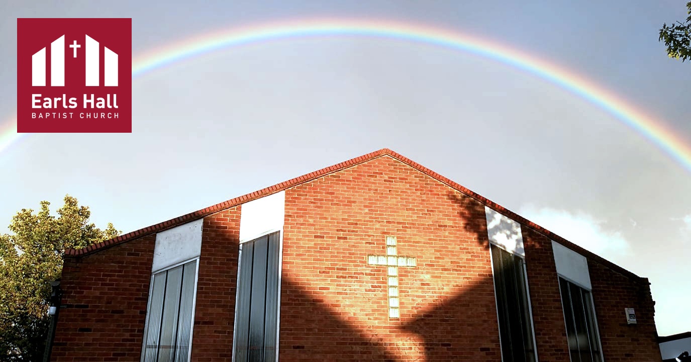 Earls Hall Baptist Church banner