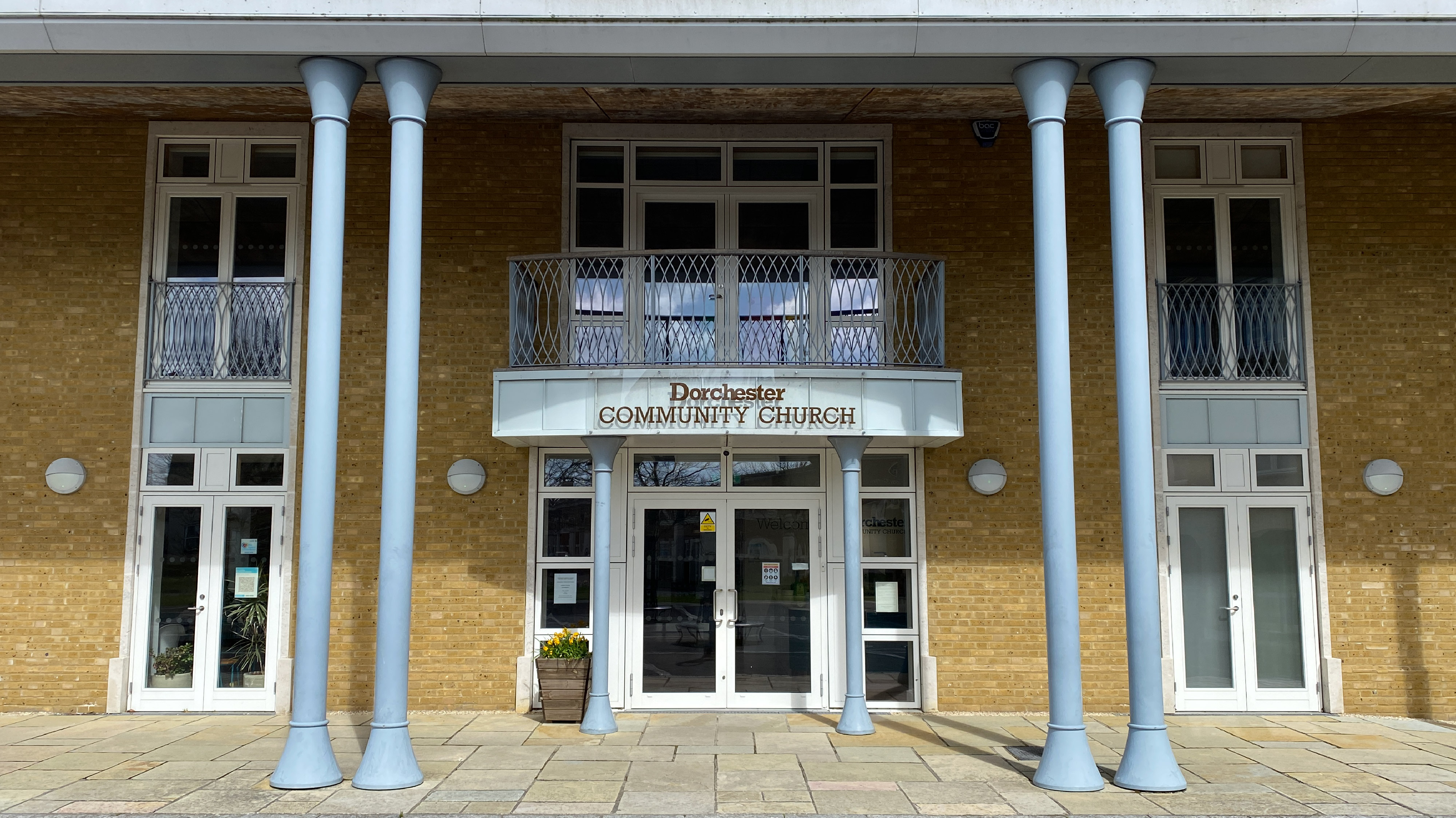 Dorchester Community Church banner