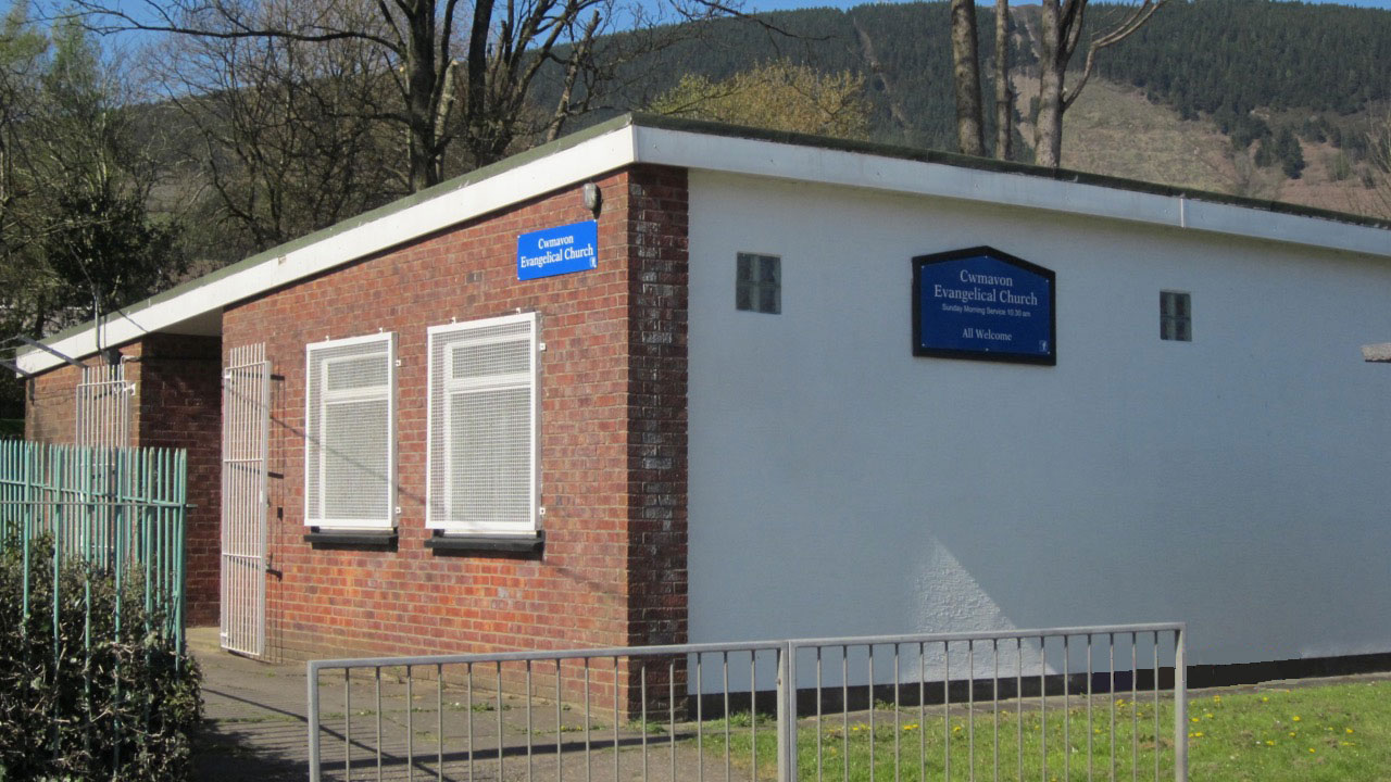 Cwmavon Evangelical Church banner