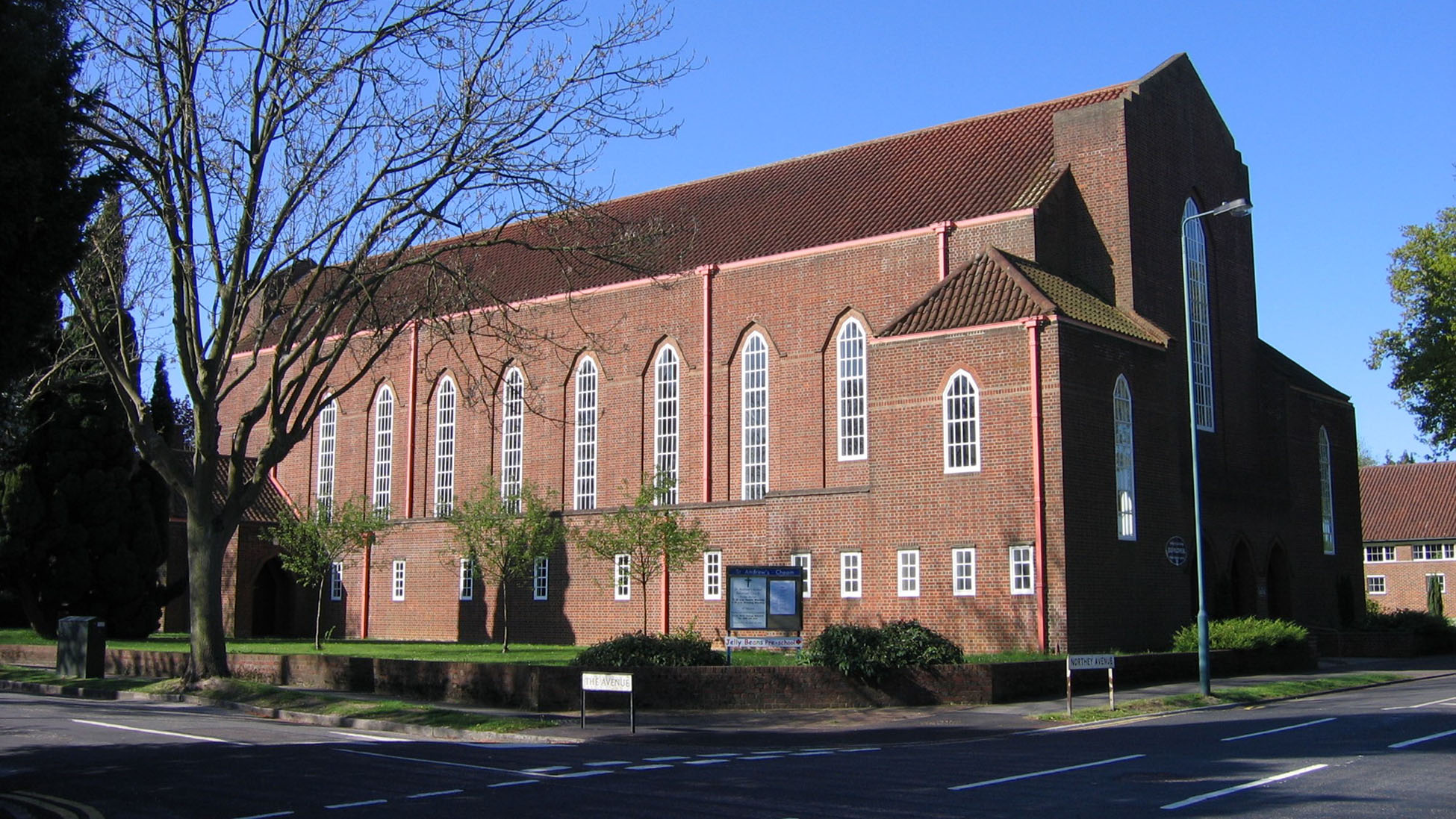 ST ANDREW'S CHEAM UNITED REFORMED CHURCH CHARITY banner