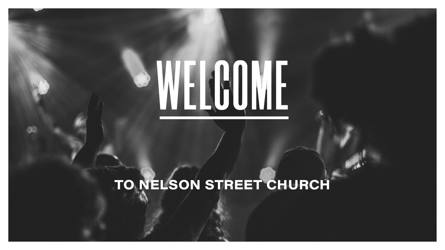 Nelson Street Church Rochdale banner