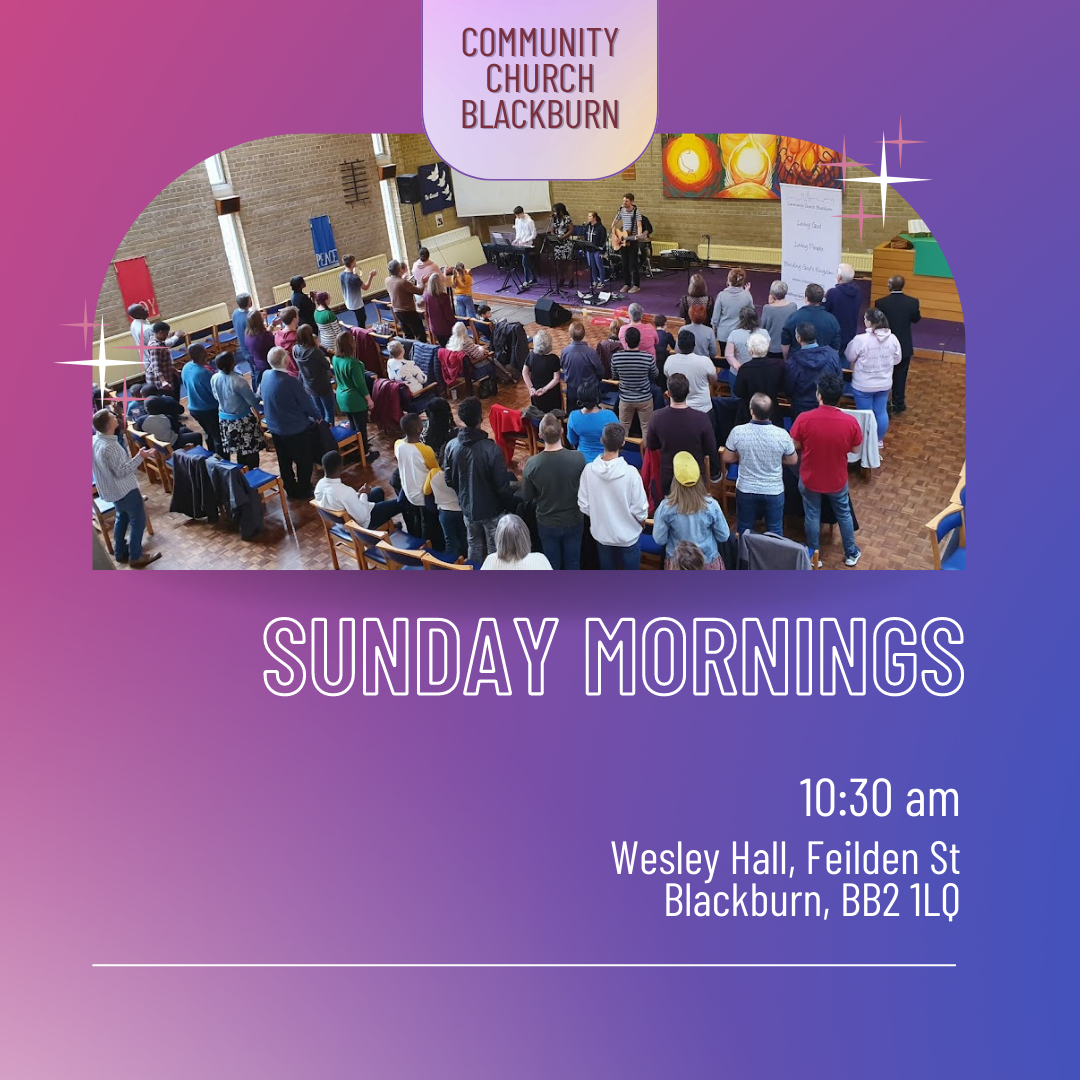 Blackburn Community Church banner
