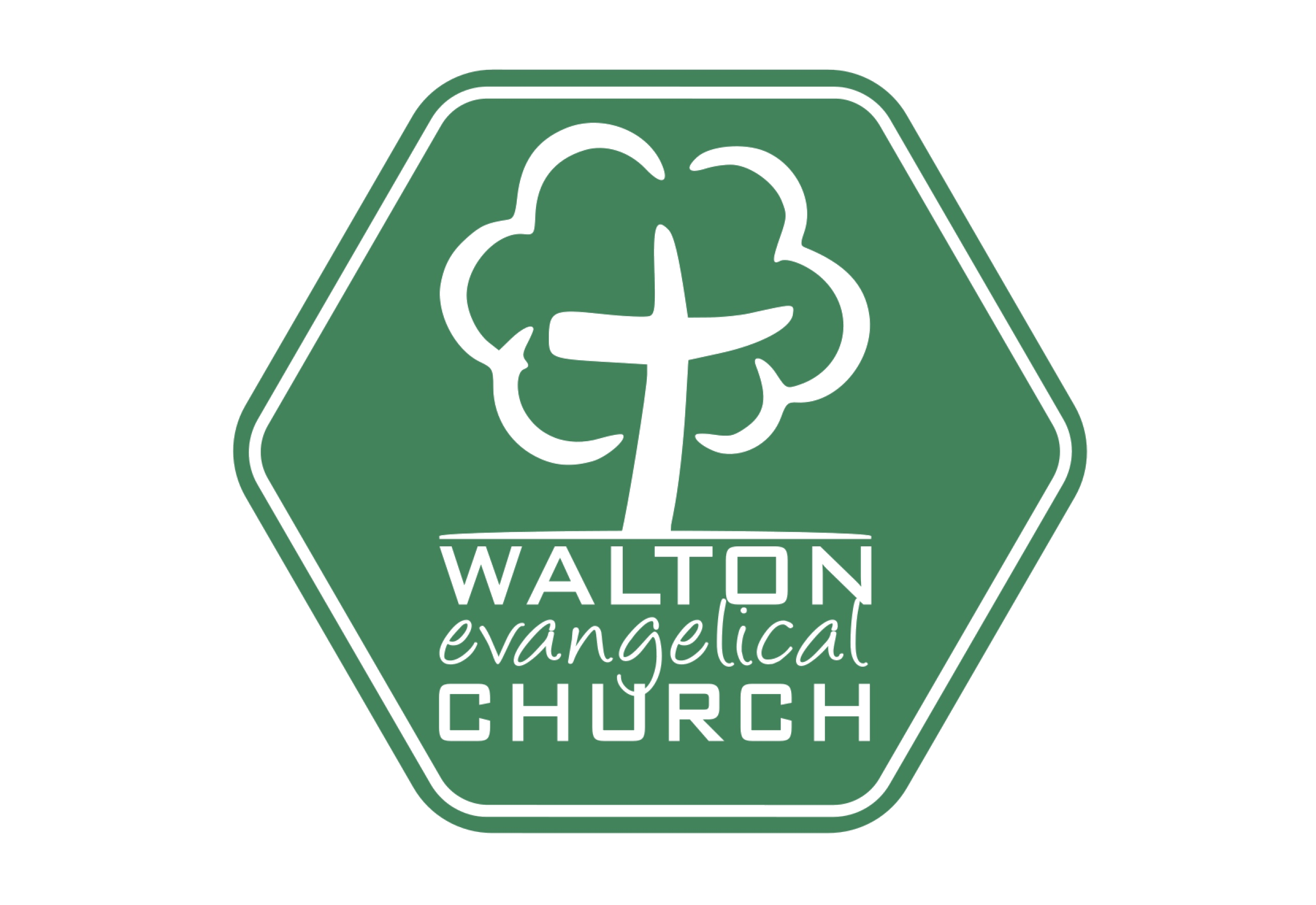 Walton Evangelical Church banner