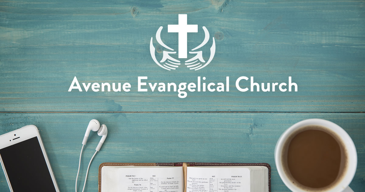 The Avenue Evangelical Church banner