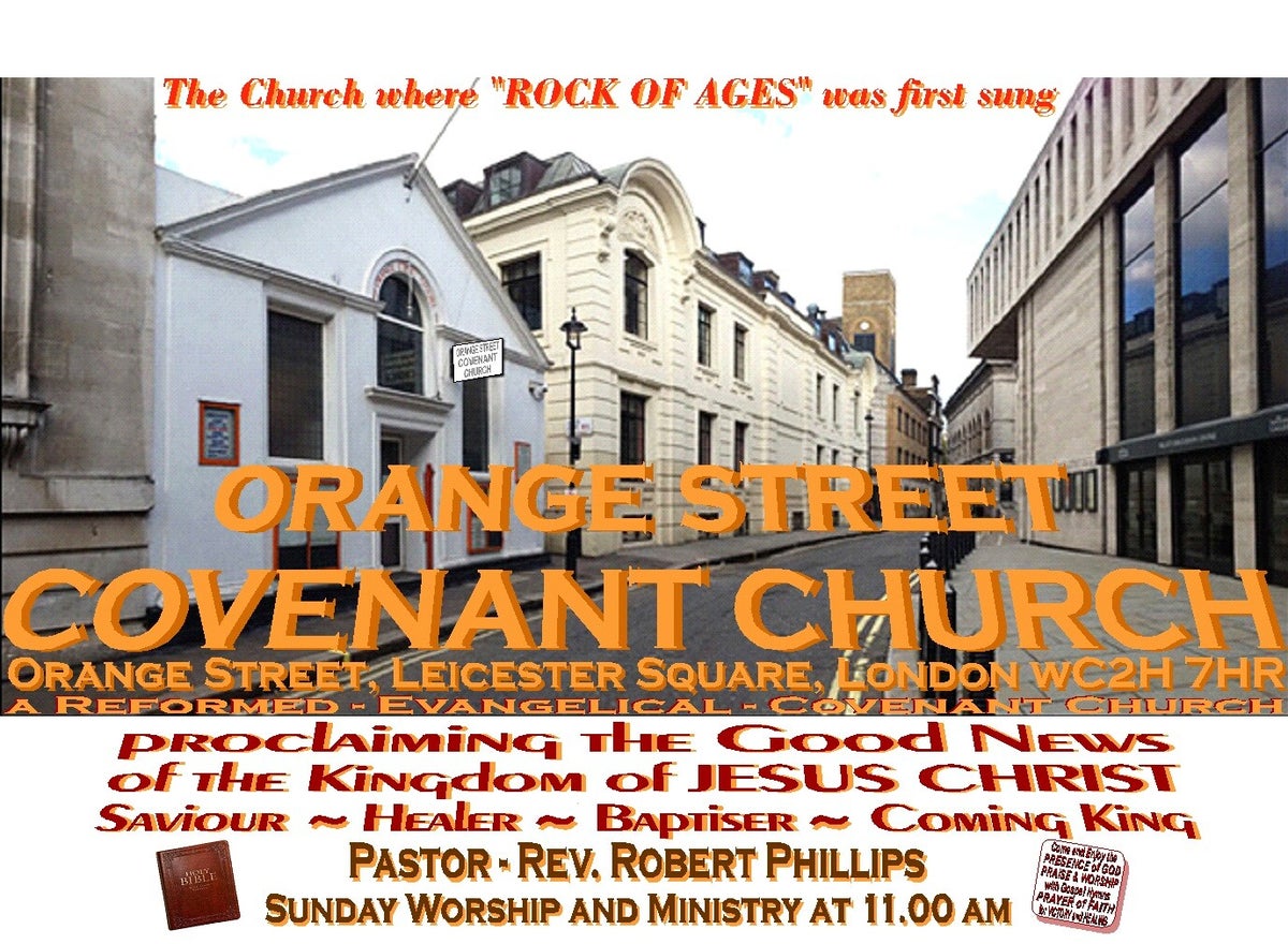 Orange Street Covenant Church banner