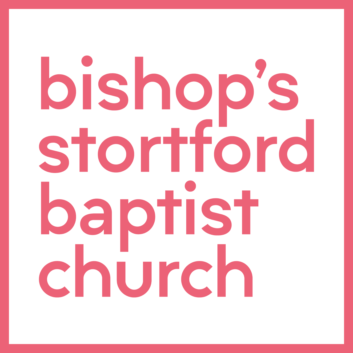 BISHOP'S STORTFORD BAPTIST CHURCH banner