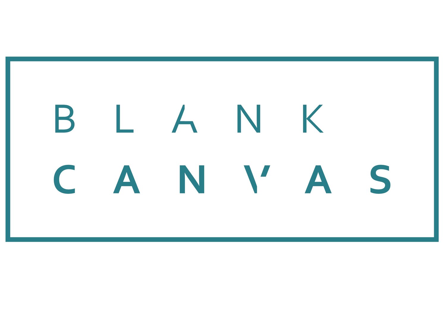 Blank Canvas banner