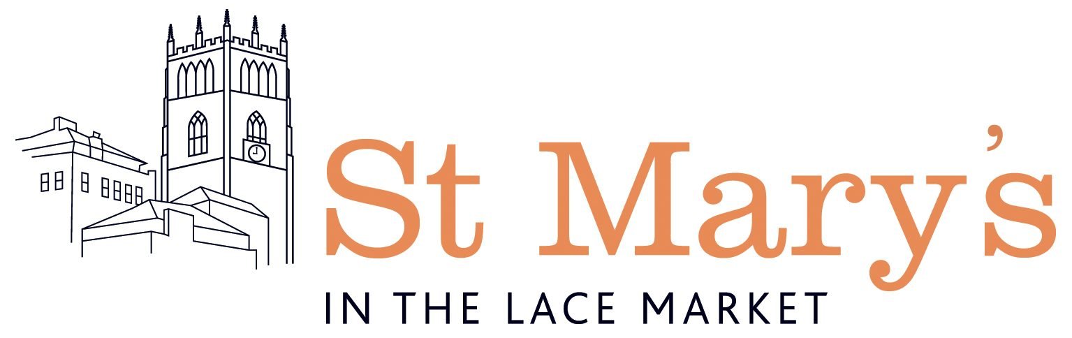 The Parochial Church Council The Ecclesiastical Parish Of St Mary The Virgin, The Lace Market, Nottingham banner