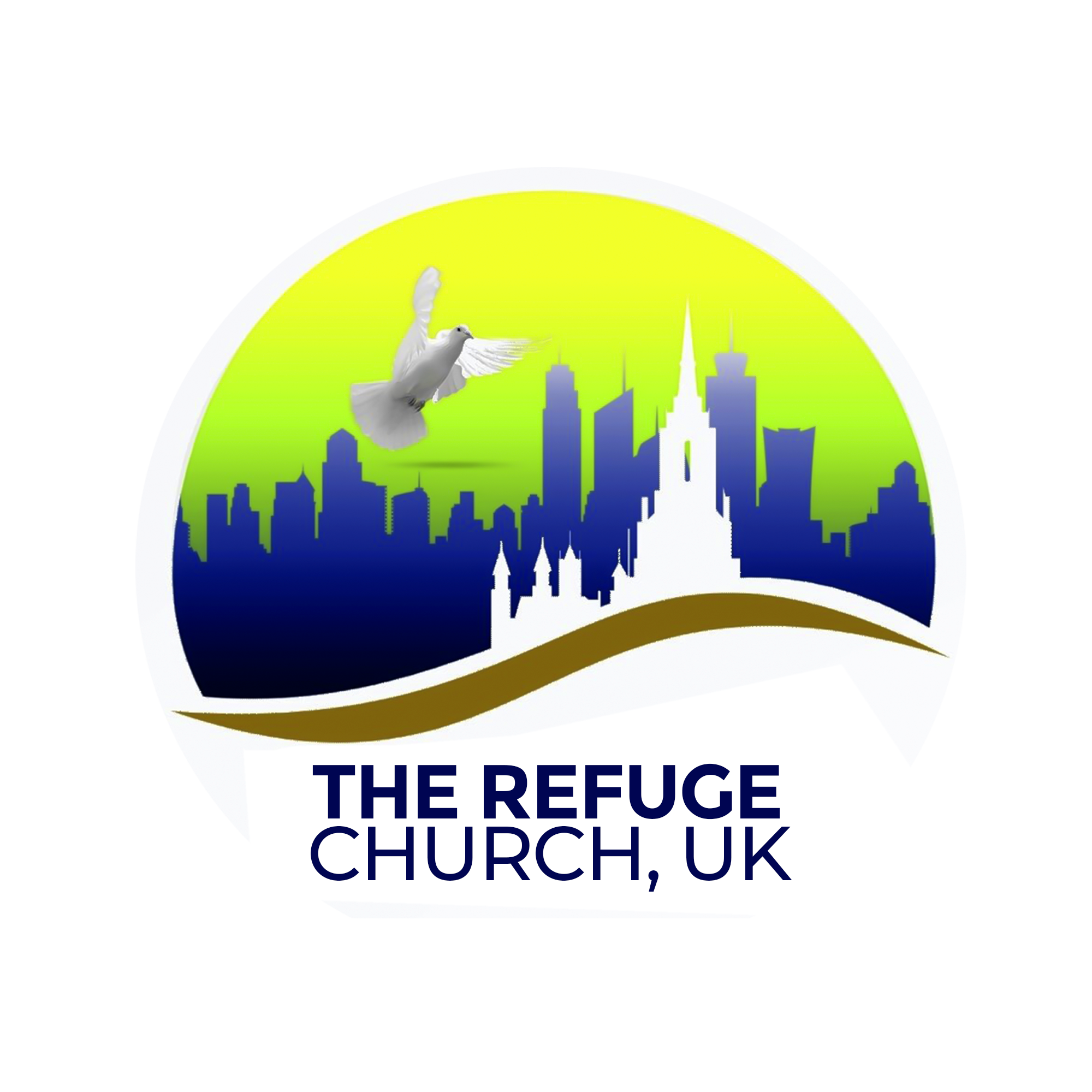 The Refuge Church, Uk banner