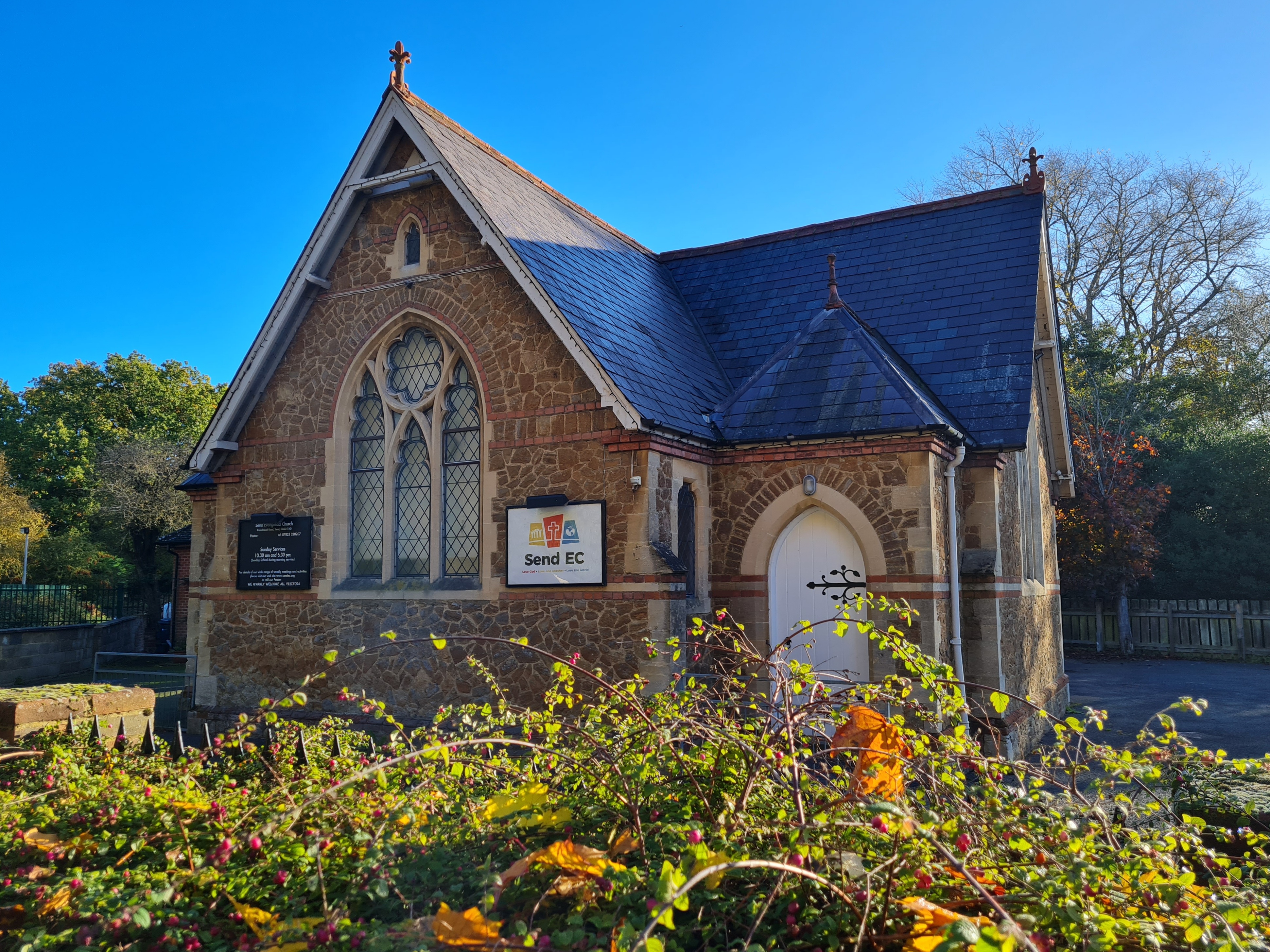 Send Evangelical Church banner