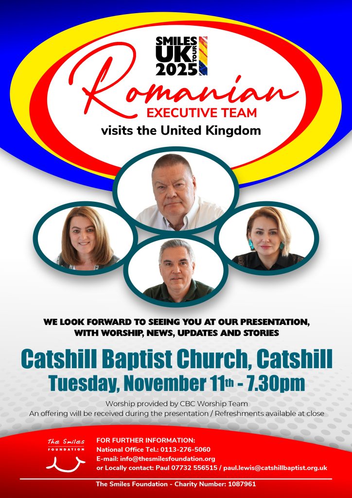 Catshill Baptist Church banner
