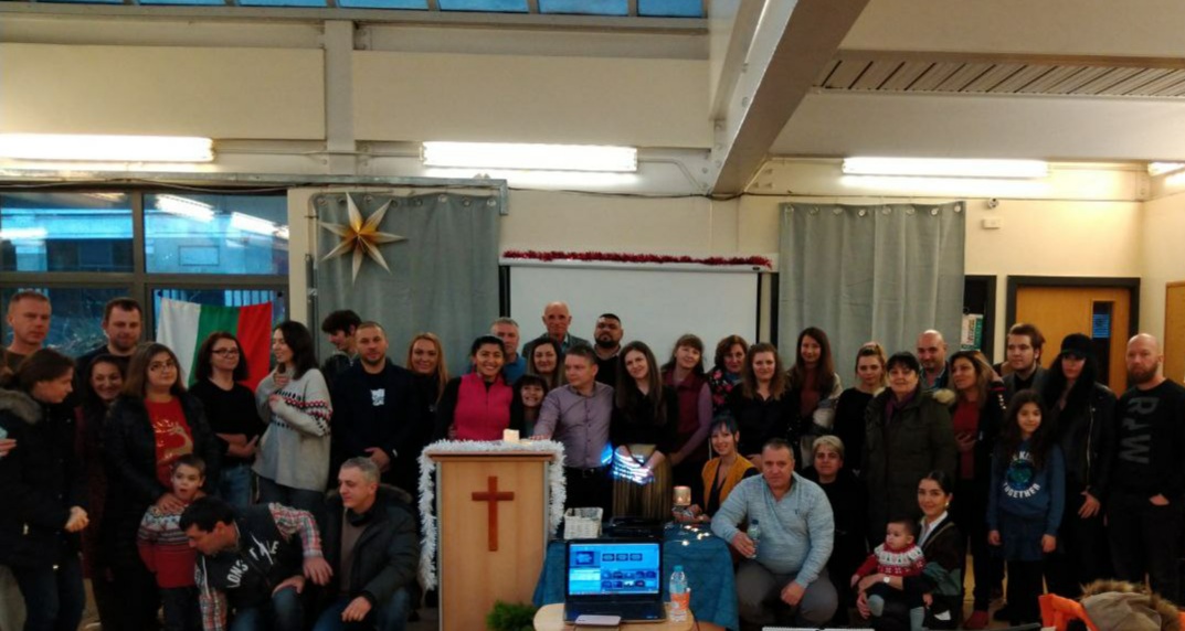 BULGARIAN EVANGELICAL CHURCH "SPRING OF LIFE" banner