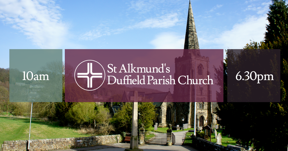 The Parochial Church Council Of The Ecclesiastical Parish Of St Alkmunds Duffield banner