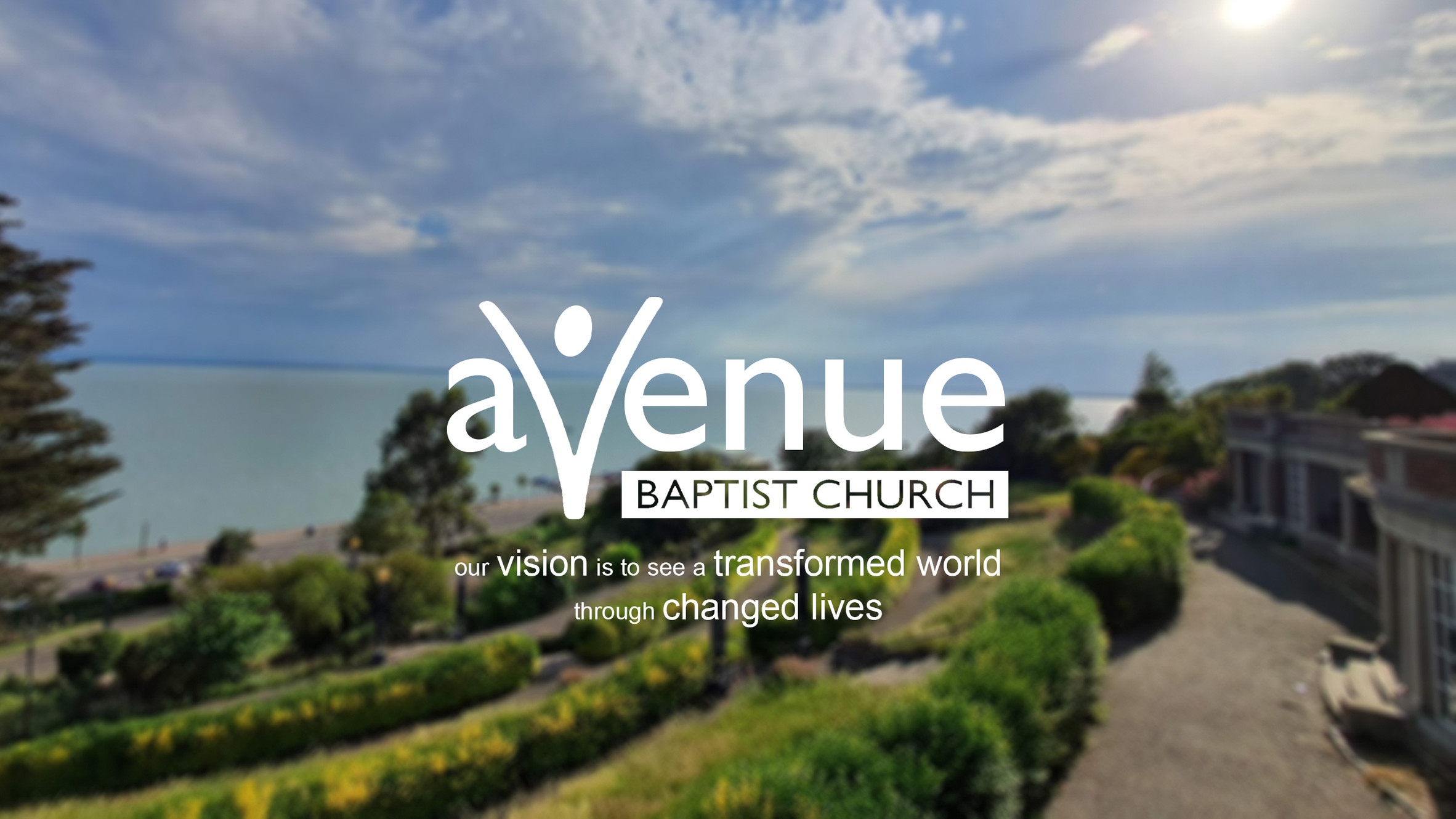 Avenue Baptist Church banner