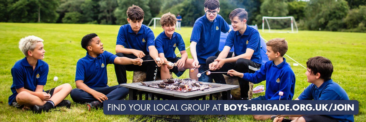 Broadleas Camping And Training Centre, The Boys Brigade. banner