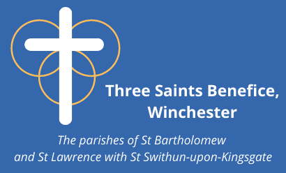 The Parochial Church Council Of The Ecclesiastical Parish Of Winchester St Lawrence With St Swithun-upon-kingsgate banner
