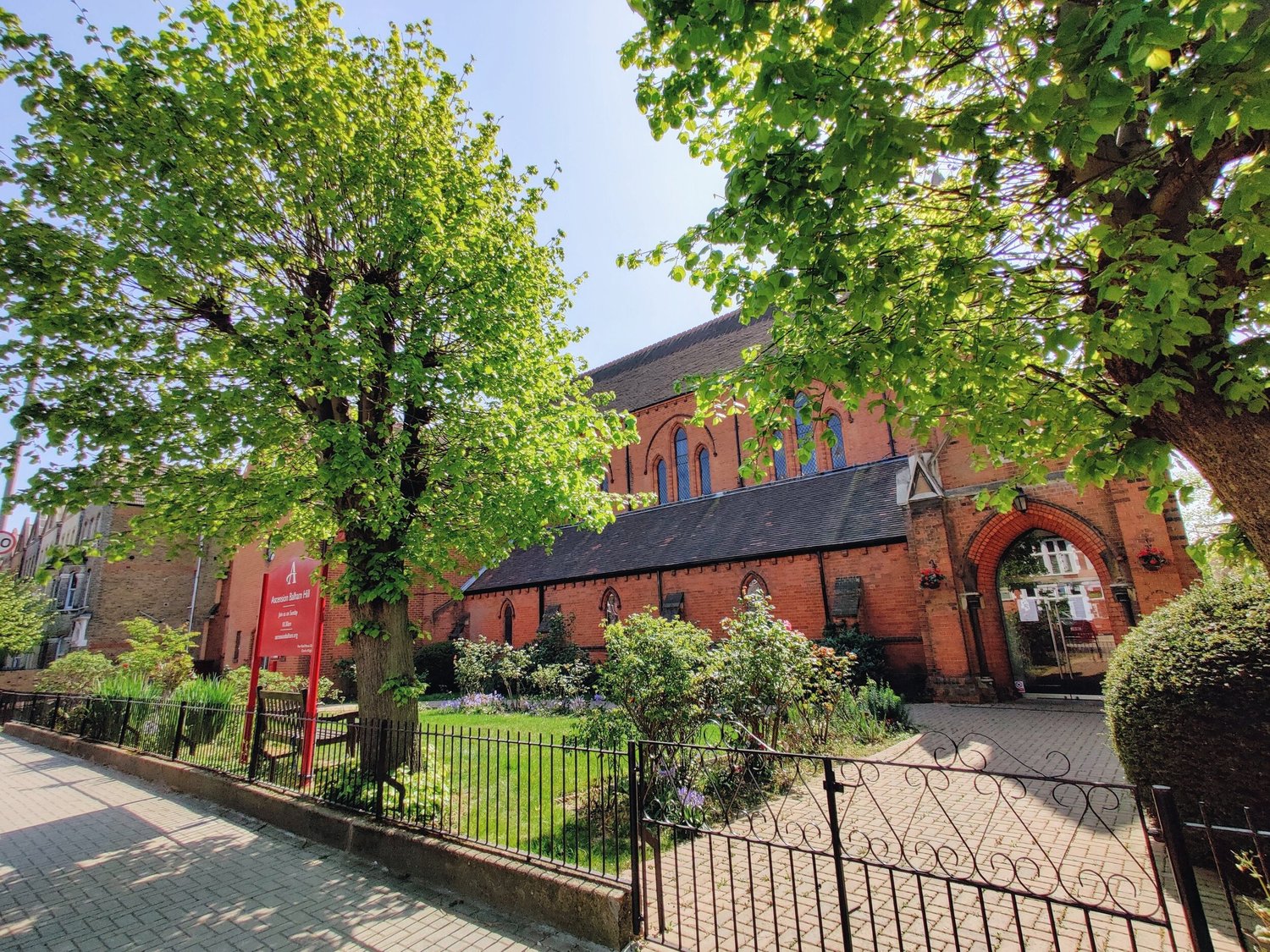 The Parochial Church Council Of The Ecclesiastical Parish Of The Ascension, Balham Hill banner