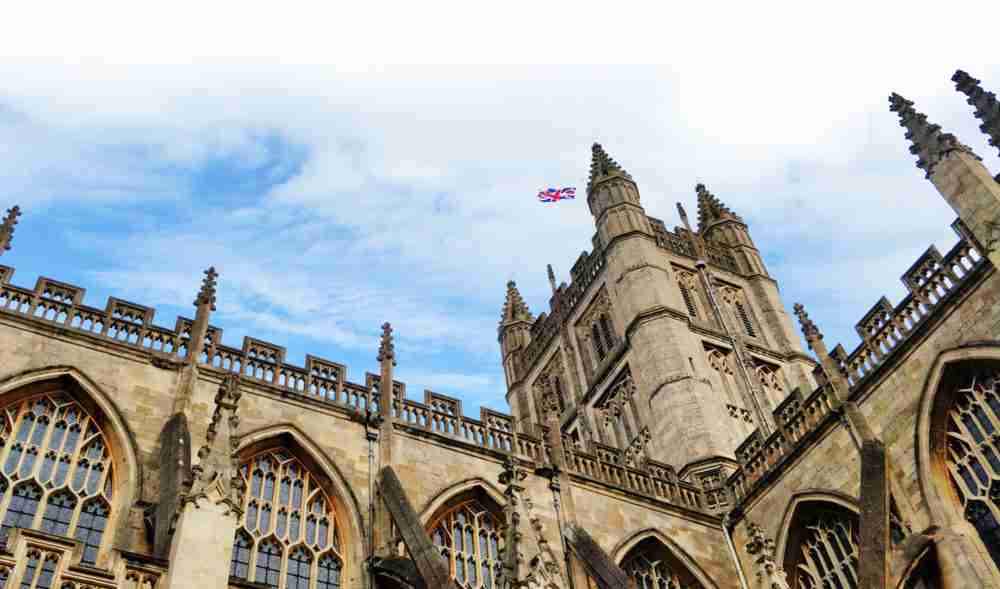 The Parochial Church Council Of The Ecclesiastical Parish Of Bath Abbey With St James, Bath banner