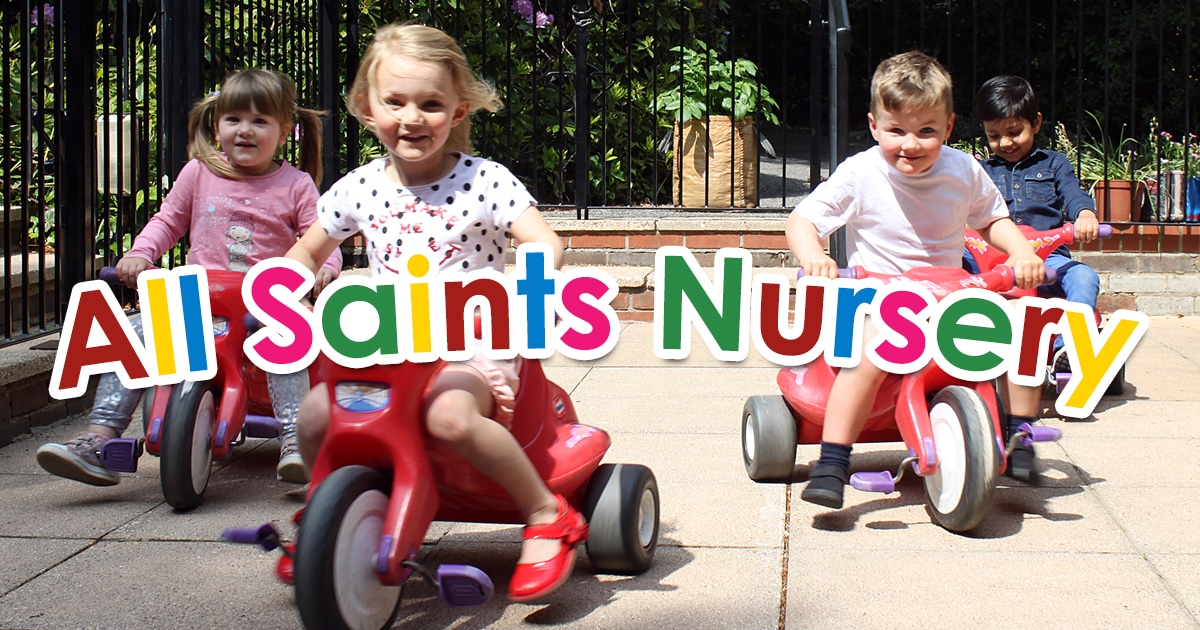 Branksome All Saints Mothers Union Nursery banner